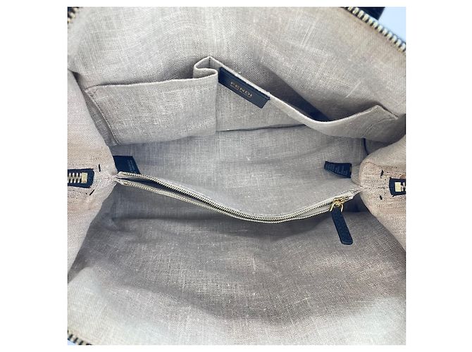 Fendi Chameleon Schultertasche/Handtasche Schwarz - Ansicht 10