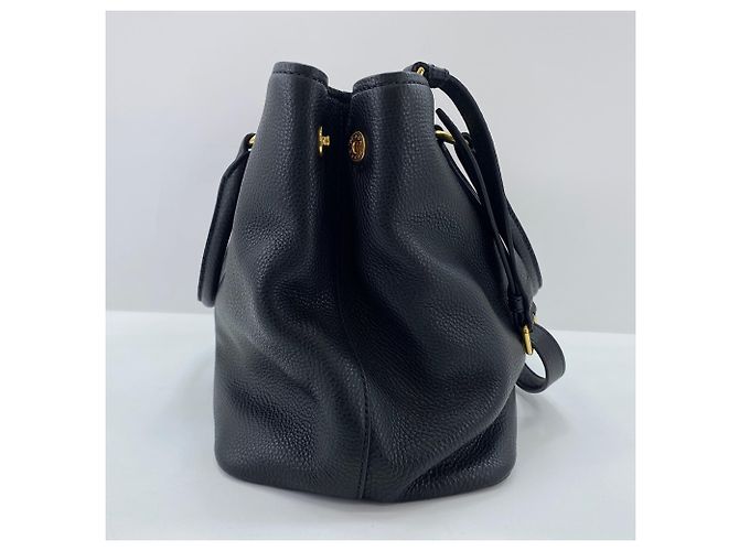 Borsa a mano/Borsa a tracolla Prada Vitello Daino Black Nero - vista 2