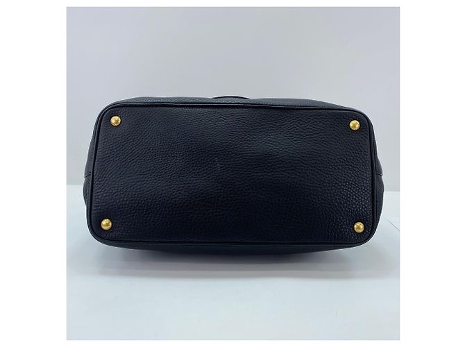 Borsa a mano/Borsa a tracolla Prada Vitello Daino Black Nero - vista 4