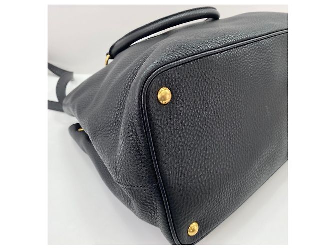Borsa a mano/Borsa a tracolla Prada Vitello Daino Black Nero - vista 5