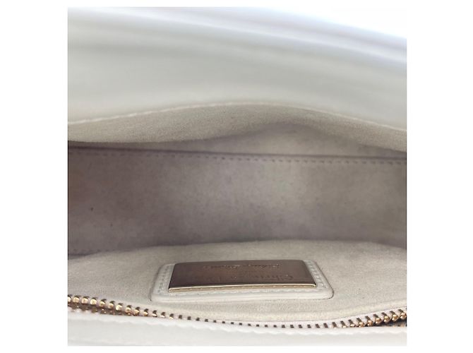 Sac à épaule Lady Mini Christian Dior Blanc - vue 10
