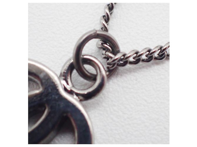 Chanel CC Flower Ladybug Placcato Argento e Acrilico - vista 6