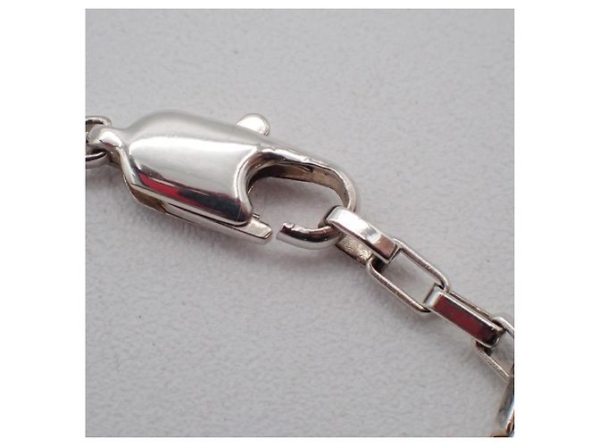 Gucci Logo Plate Sterling Silver Silvery - view 7