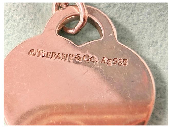 Colar Tiffany & Co. com Pendente Coração Cat Street Limited Hardware prateado - vista 10