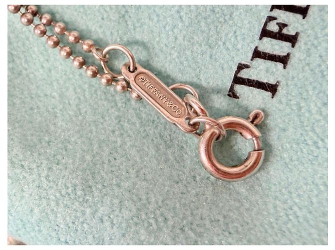 Colar Tiffany & Co. com Pendente Coração Cat Street Limited Hardware prateado - vista 7