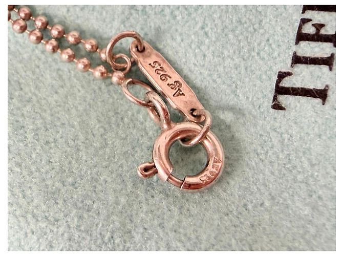 Colar Tiffany & Co. com Pendente Coração Cat Street Limited Hardware prateado - vista 8