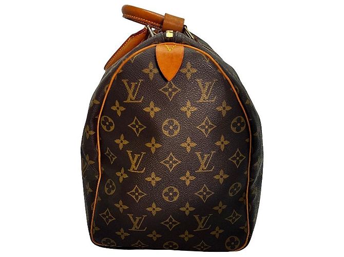 Louis Vuitton Keepall Monogram Canvas 45 Marrone - vista 3