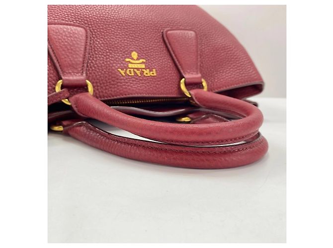 Prada PRADA rote Schultertasche - Ansicht 10