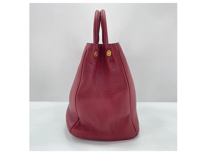 Prada PRADA rote Schultertasche - Ansicht 7