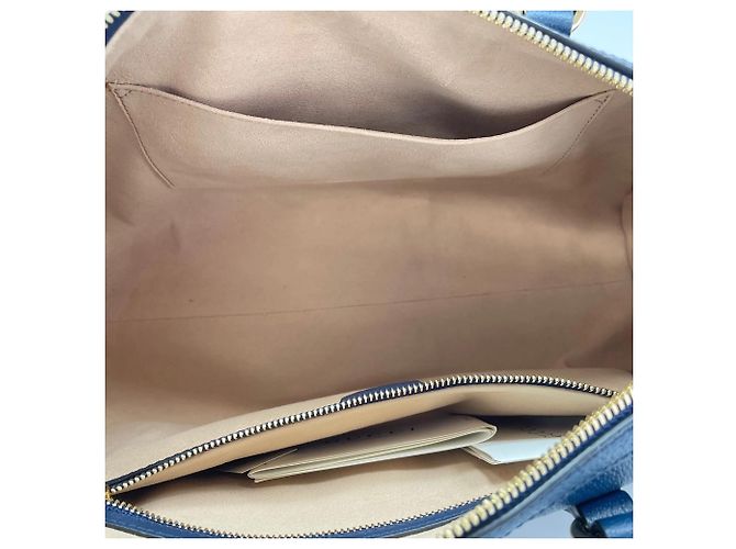 Borsa Boston Gucci Ophidia in Navy Blu navy - vista 10