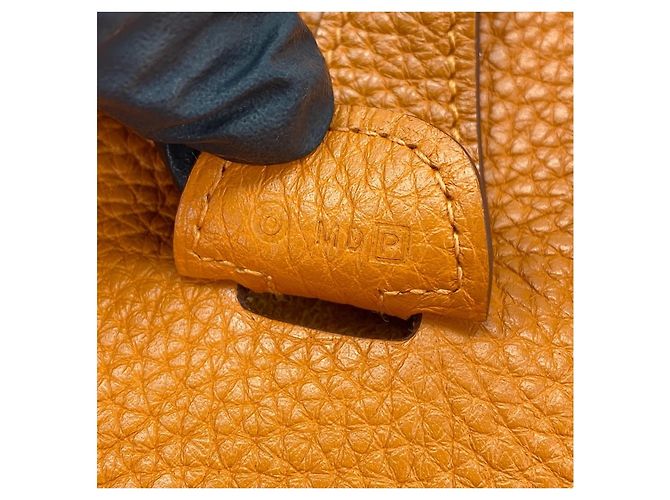 Hermès Borsa a tracolla Hermes Evelyne 3PM Arancione - vista 9