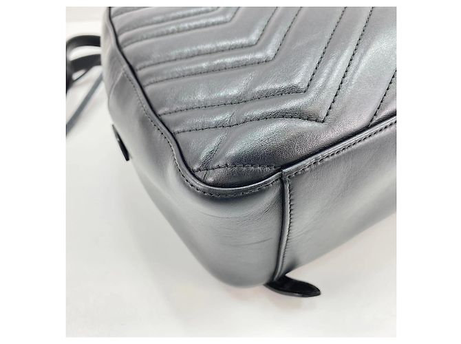 Zaino Gucci GG Marmont Nero - vista 8