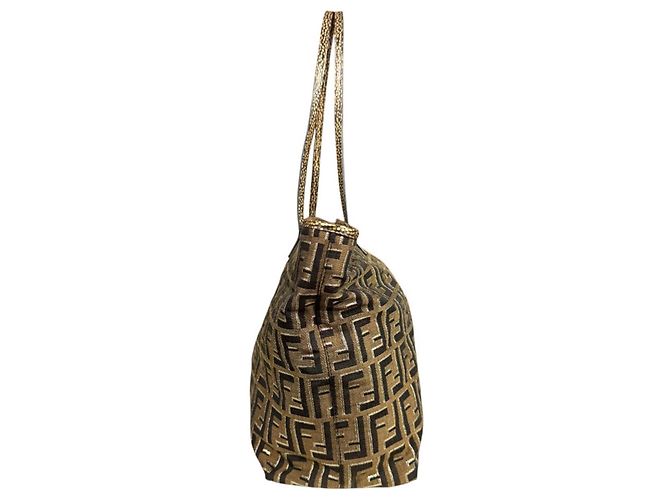 Fendi Zucca Tote Bag braun Canvas - Ansicht 3