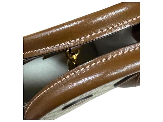 Borsa Tote Gucci GG Small Marrone - vista 14