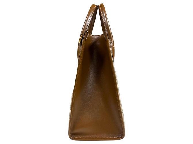 Borsa Tote Gucci GG Small Marrone - vista 4