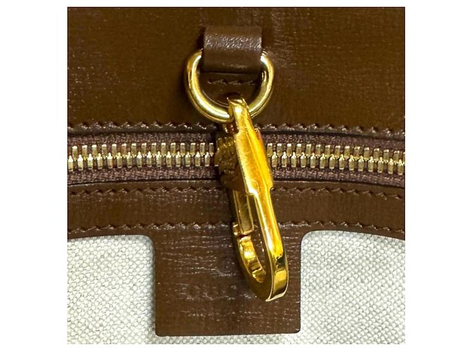 Borsa Tote Gucci GG Small Marrone - vista 8