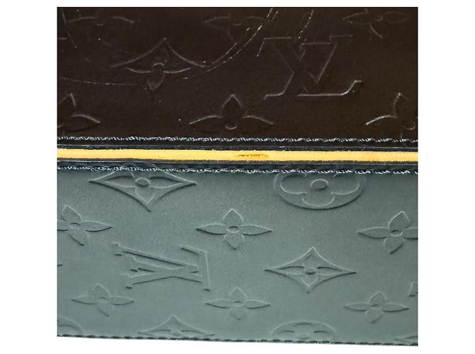 Borsa Louis Vuitton Shelton Monogram Mat Marrone Nero - vista 11