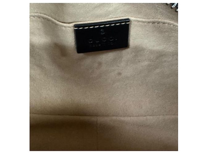 Borsa a tracolla Gucci GG Marmont Nero - vista 8