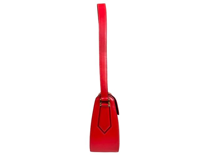 Borsa a tracolla Louis Vuitton Bussi Epi Rosso - vista 4