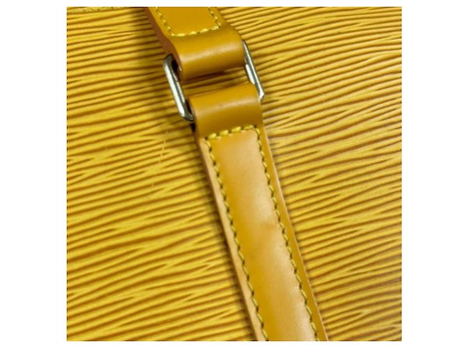 Borsa Louis Vuitton Soufflot Epi Giallo - vista 12