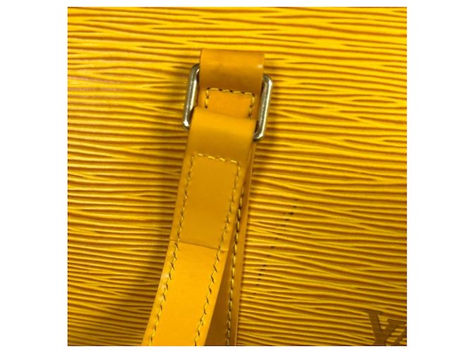 Borsa Louis Vuitton Soufflot Epi Giallo - vista 14