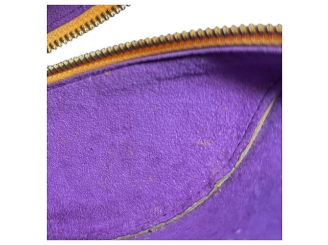Borsa Louis Vuitton Soufflot Epi Giallo - vista 7