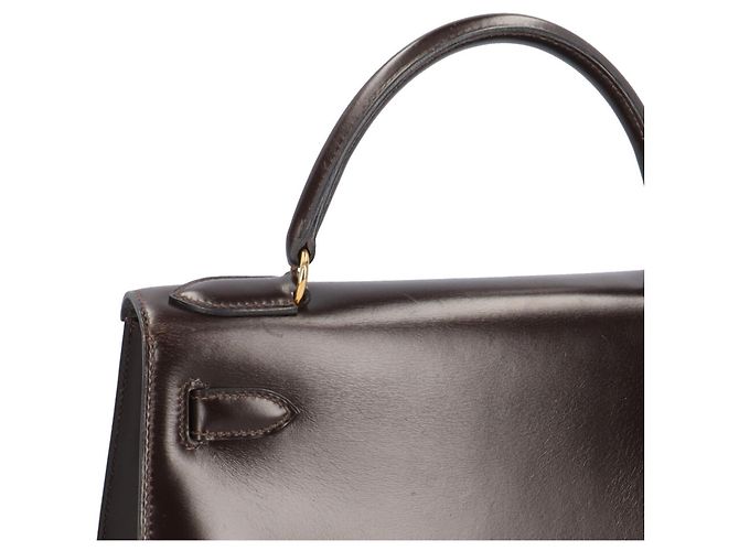 Hermès Borsa Hermes Kelly 28 Marrone Marrone scuro - vista 15
