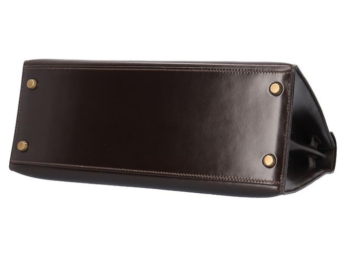 Hermès Borsa Hermes Kelly 28 Marrone Marrone scuro - vista 6
