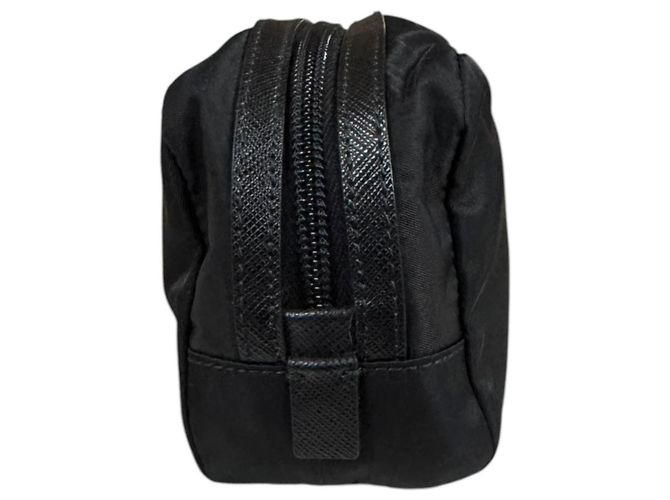 Bolso de mano de nylon Prada Negro - vista 4