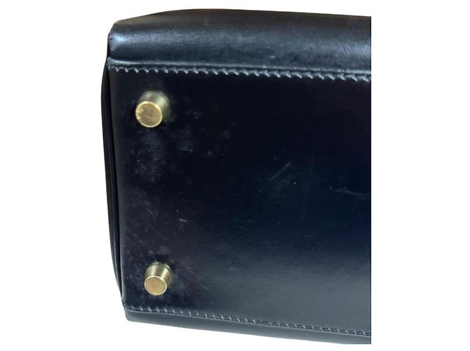 Hermès Borsa a tracolla Hermes Kelly 32 Nero - vista 11