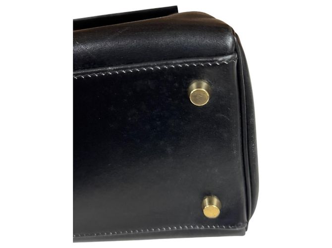 Hermès Borsa a tracolla Hermes Kelly 32 Nero - vista 12