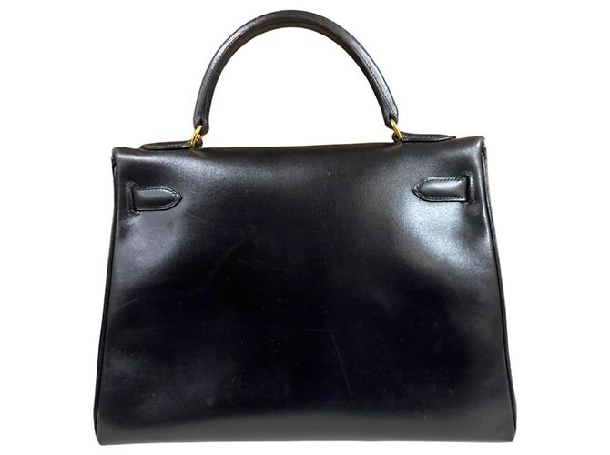 Hermès Borsa a tracolla Hermes Kelly 32 Nero - vista 3