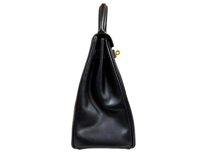 Hermès Borsa a tracolla Hermes Kelly 32 Nero - vista 4