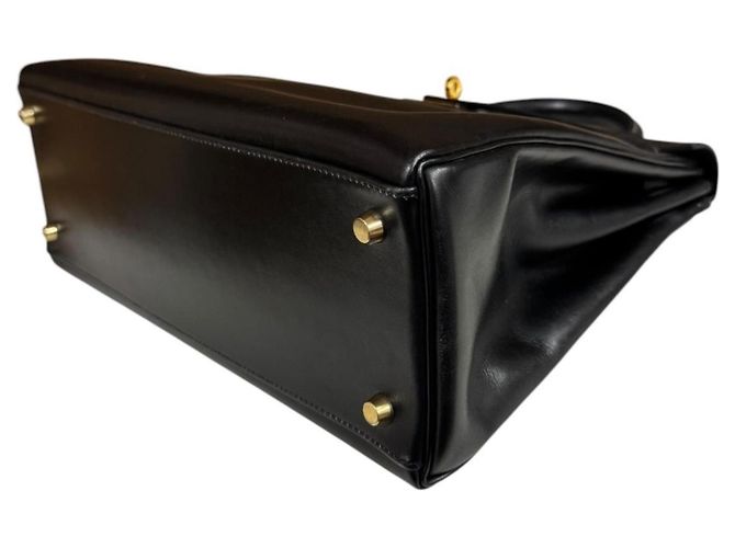 Hermès Borsa a tracolla Hermes Kelly 32 Nero - vista 6