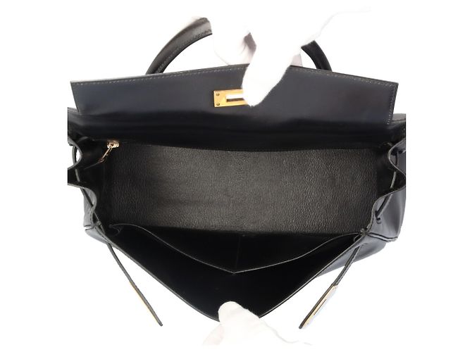 Hermès Borsa a tracolla Hermes Kelly 32 Nero - vista 7
