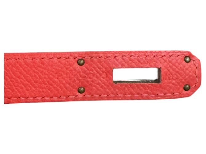 Hermès Borsa Hermes Birkin 30 in pelle Epsom rosa - vista 14