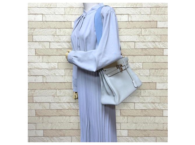 Hermès Borsa a tracolla Hermes Kelly 32 in grigio Marrone - vista 2