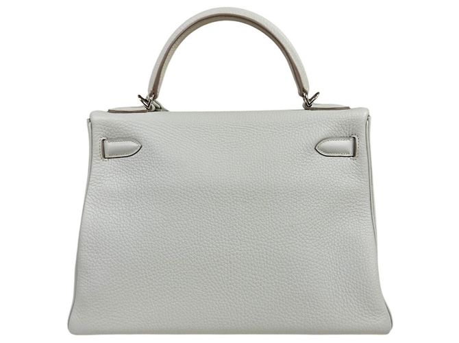 Hermès Borsa a tracolla Hermes Kelly 32 in grigio Marrone - vista 3