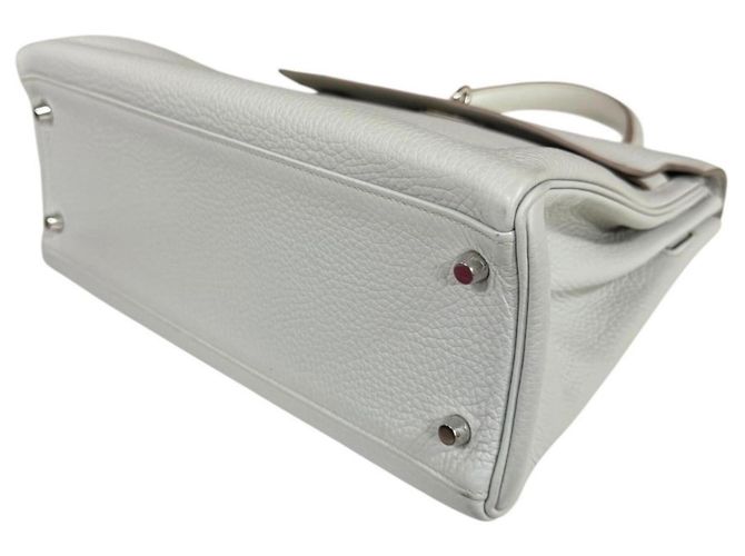 Hermès Borsa a tracolla Hermes Kelly 32 in grigio Marrone - vista 6