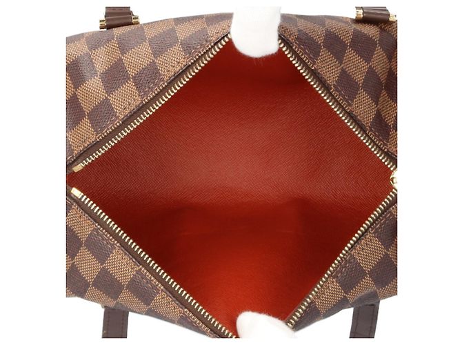 Borsa Louis Vuitton Papillon 26 Damier Marrone - vista 6