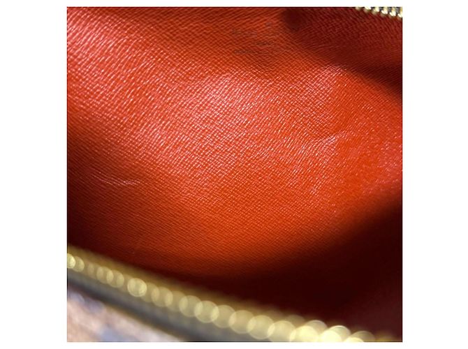 Borsa Louis Vuitton Papillon 26 Damier Marrone - vista 8
