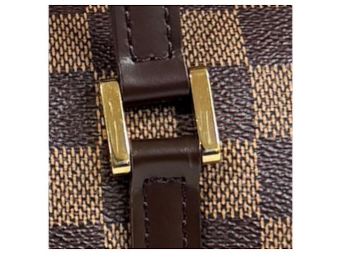 Borsa Louis Vuitton Papillon 26 Damier Marrone - vista 9