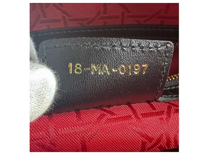 Borsa Christian Dior Lady Large in pelle di agnello Nero - vista 14