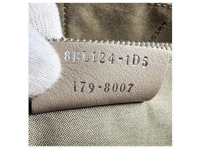 Borsa a tracolla media in pelle Fendi By The Way Grigio - vista 14