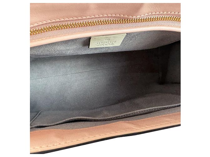Borsa a mano/Borsa a tracolla Gucci Nymphaea in pelle Rosa Crudo - vista 5
