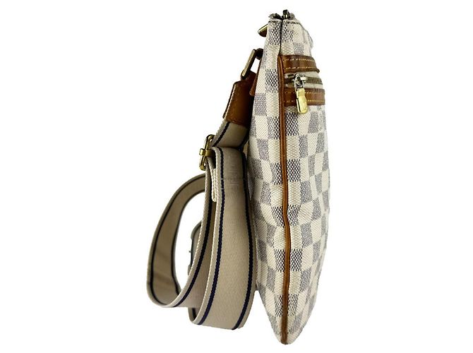 Borsa a tracolla Pochette Louis Vuitton Damier Azur Crudo - vista 2