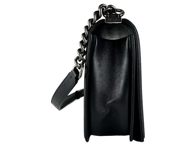 Borsa a tracolla Chanel Boy Nero - vista 2