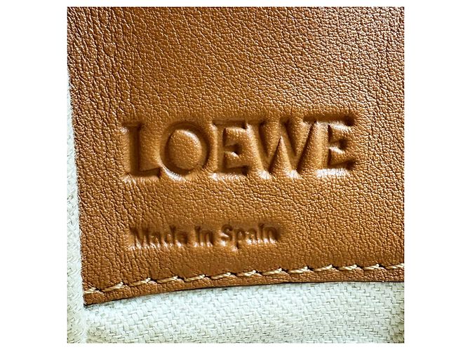 Borsa a spalla Loewe Hammock Marrone Multicolore - vista 12