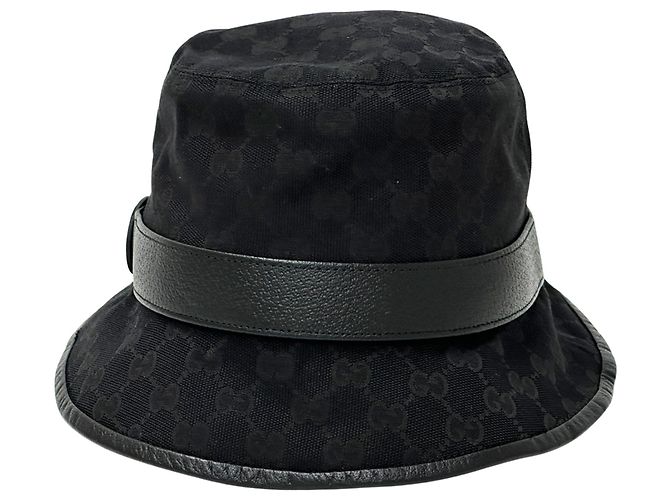 Cappello Bucket Gucci Nero - vista 3