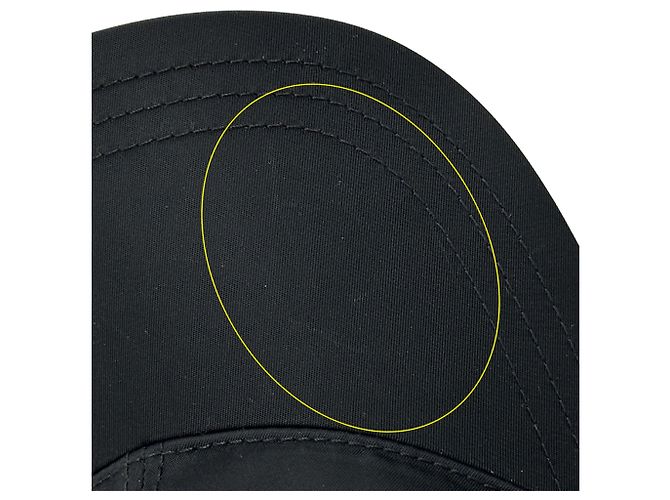 Gorra Prada de nailon negro - vista 9
